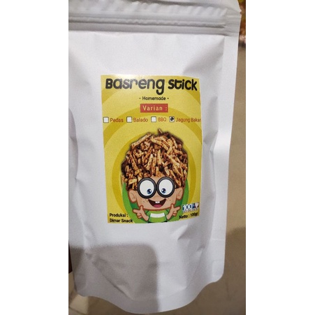 Basreng Stick 100gram/Makaroni Basreng Stick