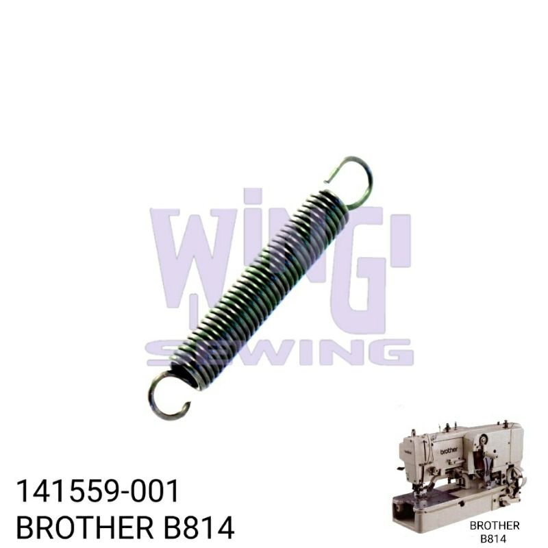 141559001 BROTHER B814 Per Tarik Spring Extension Mesin Lubang Kancing