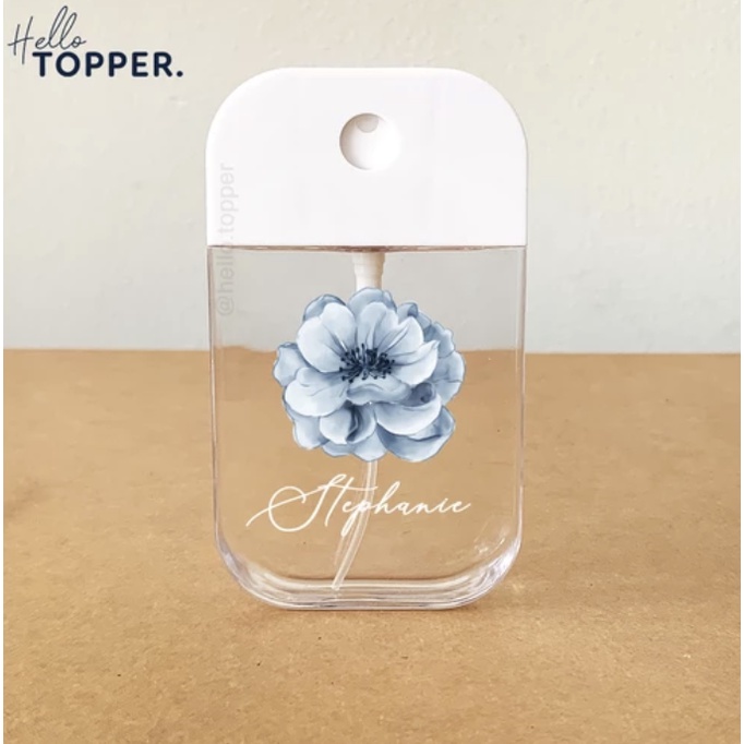 Custom Nama Botol Hand Sanitizer Parfum 45ml UV Print