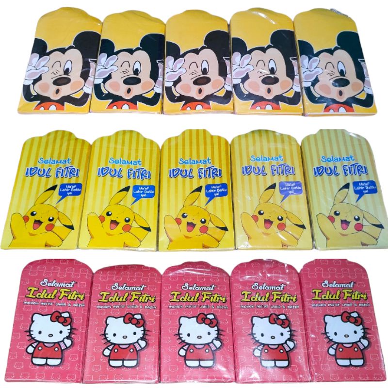 

AMPLOP LEBARAN SIAP PAKAI SATU PACK ISI 10
