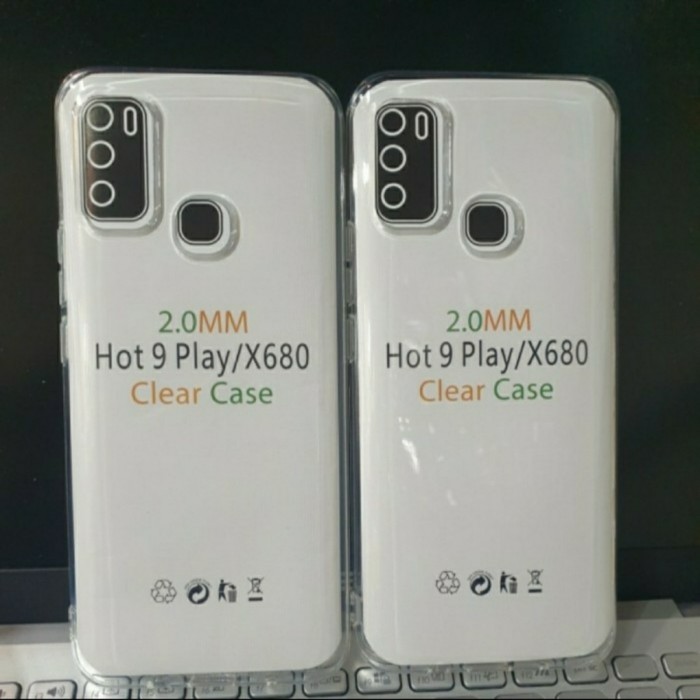 C/C- Softcase Clear Case Sillikon Kondom Bening Casing Infinix Hot 9 Play