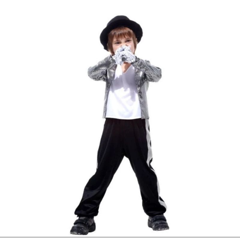 [ BOY009 ] kostum profesi penyanyi singer | baju singer boy | cosplay singer costume  michael jackso
