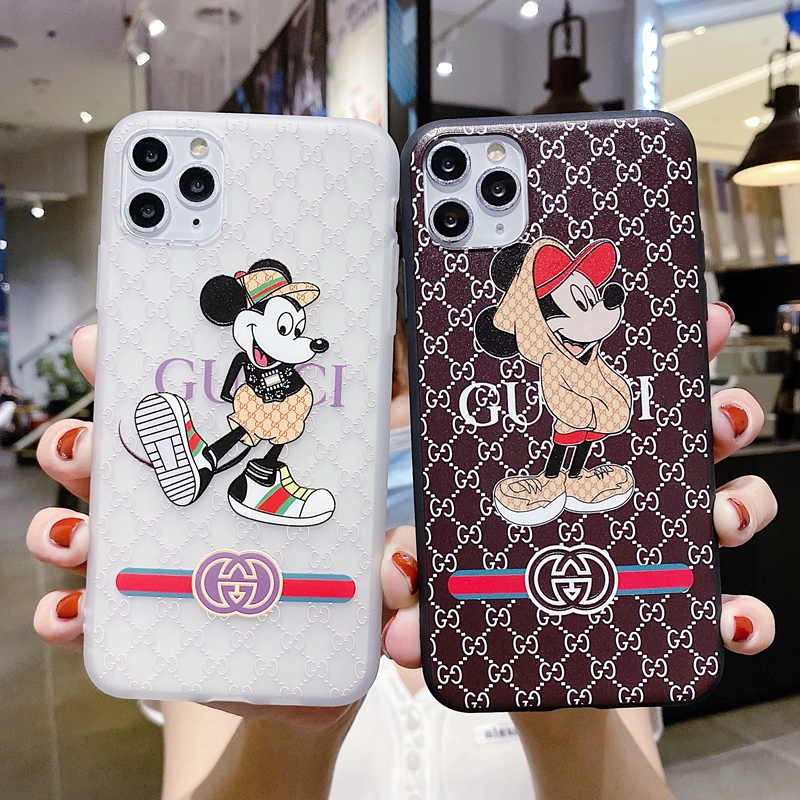 Iphone 12 Pro Max Gucci Mickey Mouse Phone Case Iphone X Xs Max Xr Iphone 8 7 6 6s Plus Iphone 11 Pro Max Soft Tpu Cover Shopee Indonesia