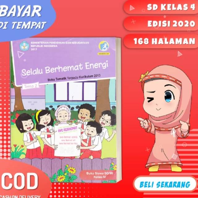 Buku siswa tematik terpadu k13 dikbud kelas 4 tema 2 selalu berhemat energi