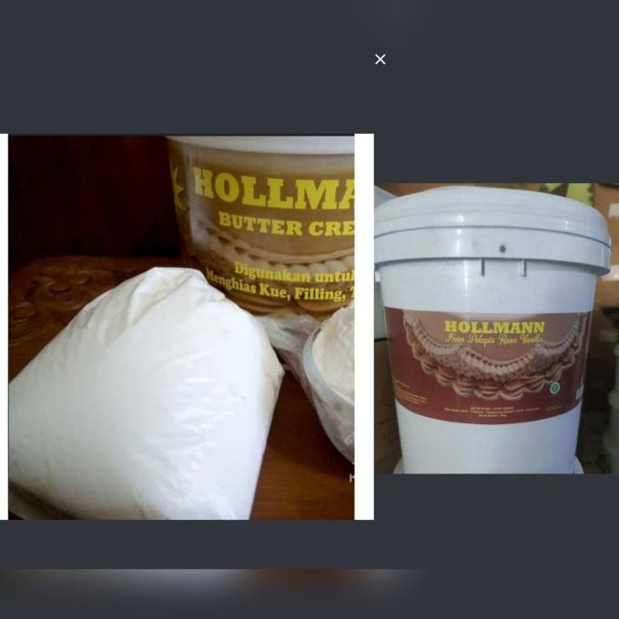 

[COD] hollman buttercream vanilla repack 1kg [COD]