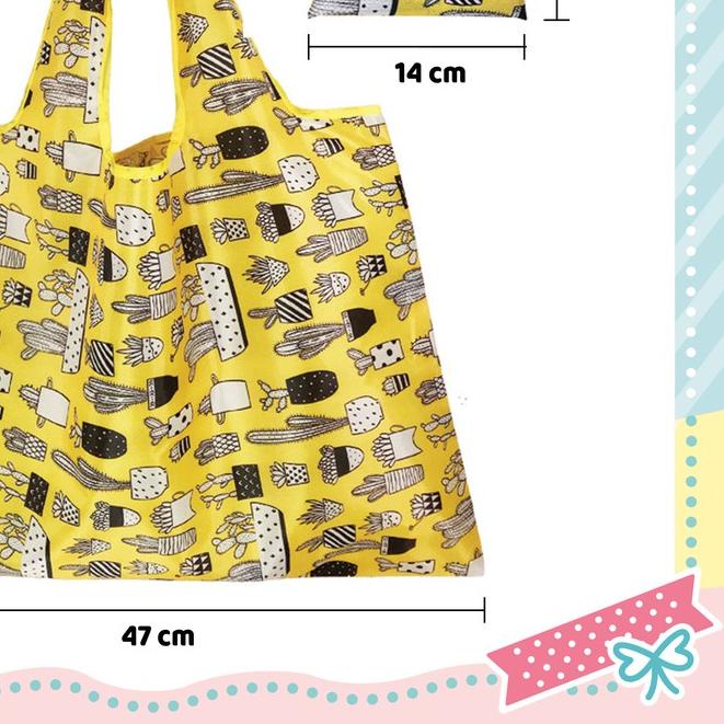 ➯ Tas Belanja Lipat / Tas Belanja Lipat Besar / Shopping Bag Lipat / Tas Lipat / Eco Bag - Casual ❁
