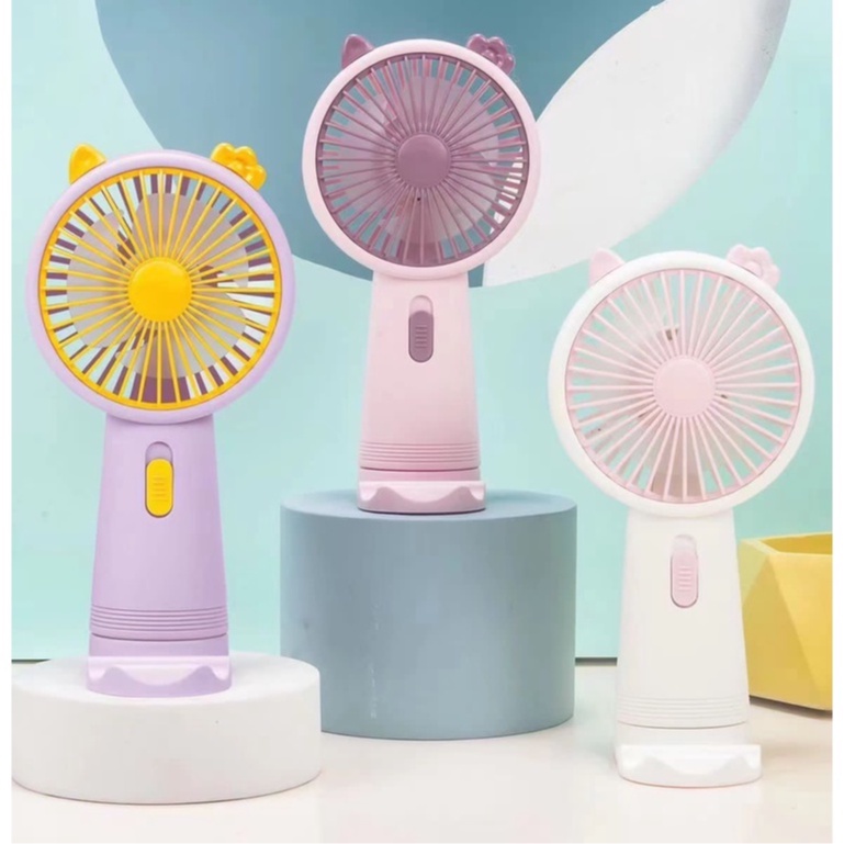 Kipas Kecil Karakter / Kipas Genggam Portable / Handy Mini Fan SX-115 Rechargeable