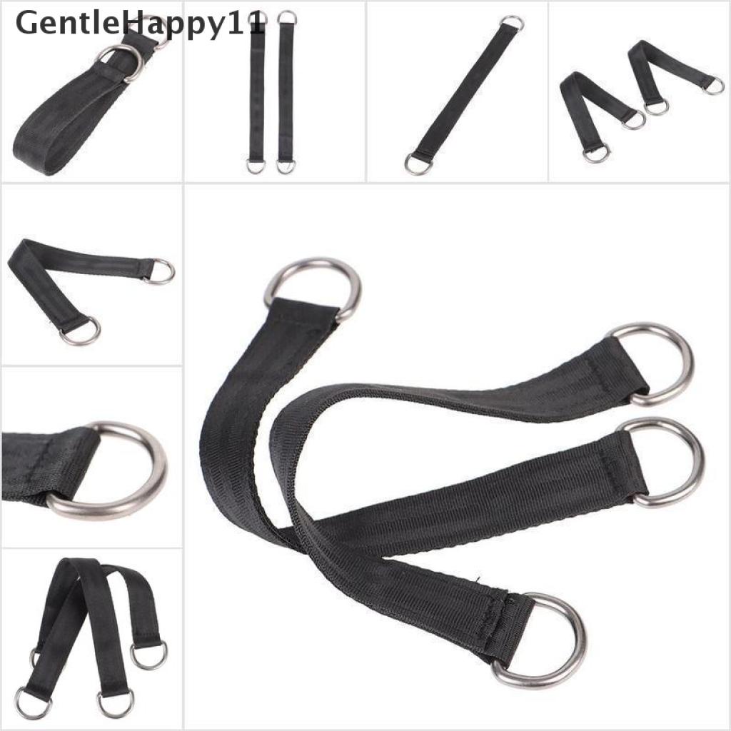 Gentlehappy 2Pcs Strap Gantung Pohon Ukuran 25cm Untuk Fitness