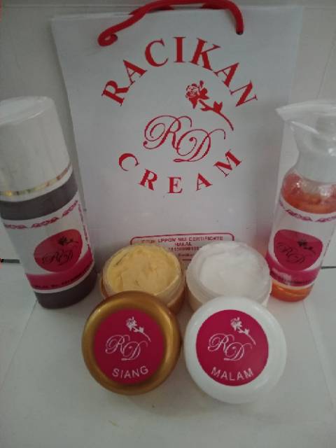 PAKET CREAM RD PUTIH + PAPER BAG RD PUTIH ORIGINAL