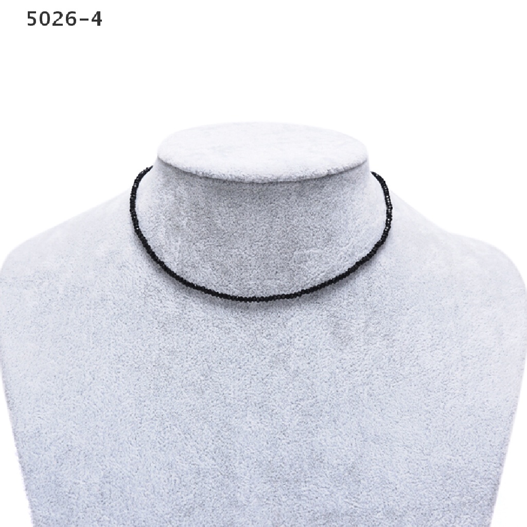 5026-4 Charm Women Black Crystal Clavicle Choker Necklace Pendant Party Jewelry Gift 5026-4