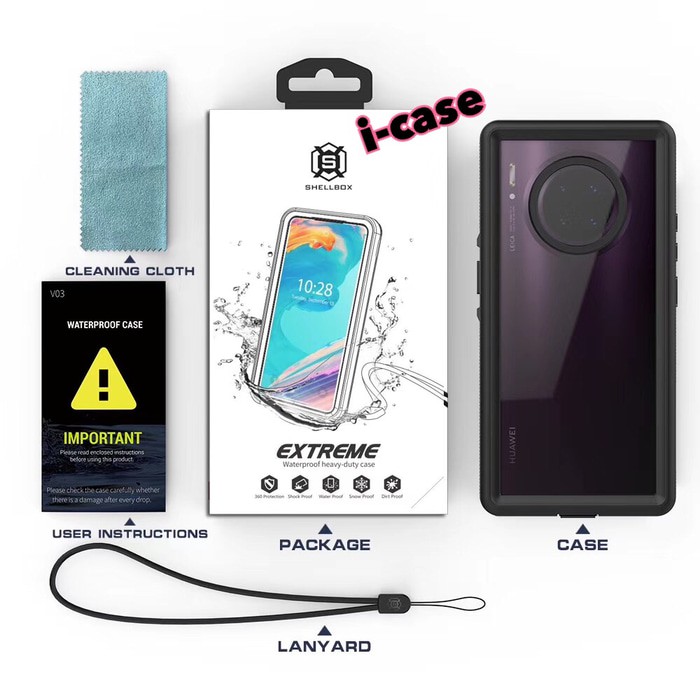 Hot Sale Huawei Mate 30 Pro Case Waterproof case cover water proof mat