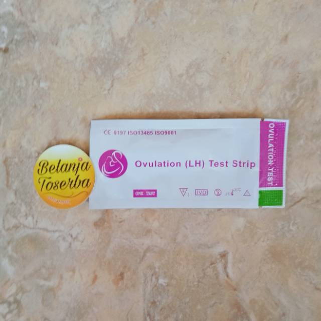 Ovulation Test / Ovulasi Masa Subur / Testpack Kesuburan Promil / Baby Test / LH Ovutest Strip see