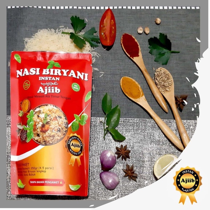 

BERAS BASMATI (KEBULI, BIRYANI, MANDHI, KABSAH INSTAN) - NASI BIRYANI