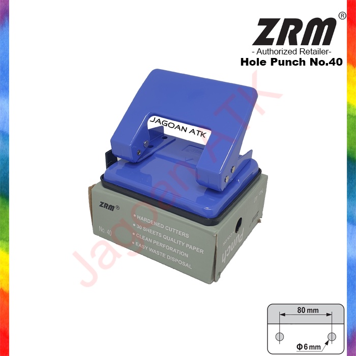 

Pembolong Kertas Besi / Hole Puncher ZRM 40XL