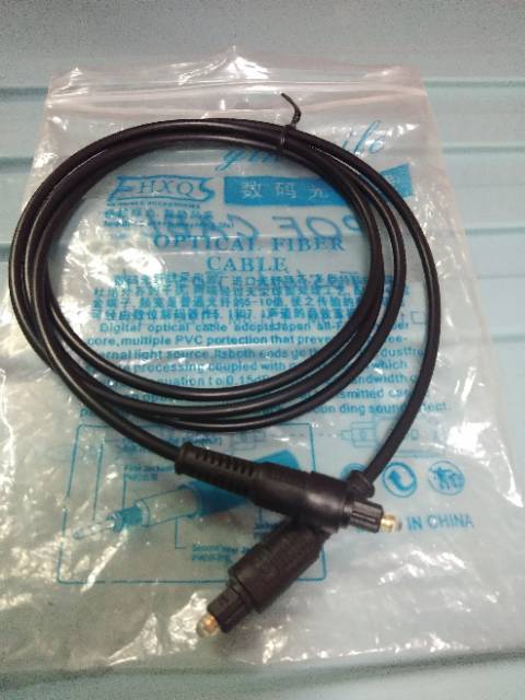 Kabel Audio Fiber Optic Digital Toslink 1Meter