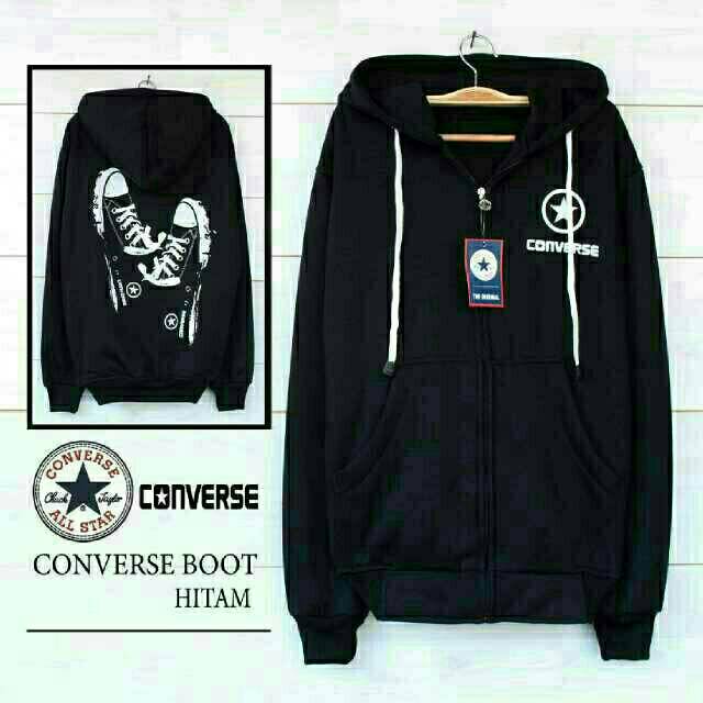 JAKET CONVERSE SEPATU HODIE ZIPPER