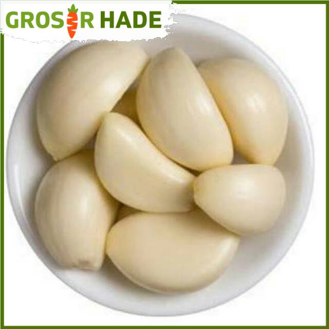 

Bawang putih kupas 250 gram Pasar Bandung Murah