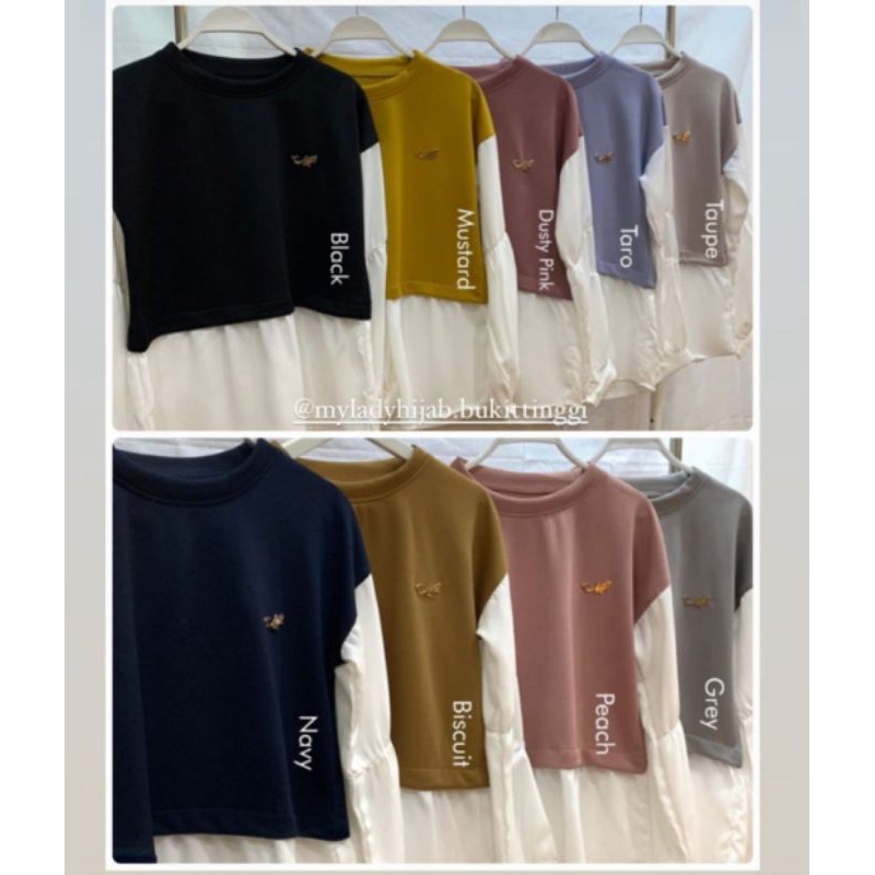 Tunik Knit By Mylady Hijab (Original)