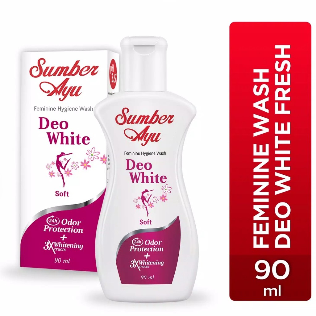 Sumber Ayu Feminine Hygiene Wash Deo White Soft 90ml