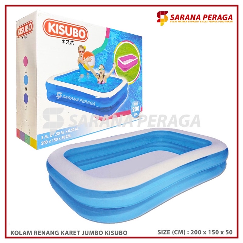 SaranaPeraga - Kolam Renang Karet Jumbo 200 cm Kisubo KSB200 / Kolam Renang Anak