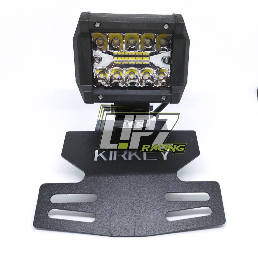 LAMPU HEADLIGHT LAMPU DEPAN LED RX-KING / RX-SPESIAL LED 18 MATA PEARL 3SUSUN CAHAYA PUTIH + BRACKET DUDUKAN LAMPU DEPAN