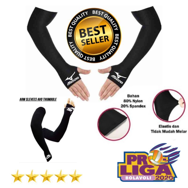 ⭐⭐⭐⭐⭐ Manset tangan lengan volly ball Deker tangan badminton olahraga