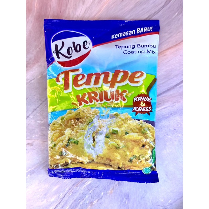 

pakai-siap-tepung-bumbu-tepung- kobe tempe kriuk 200gr termurah / tepung tempe / tepung tempe