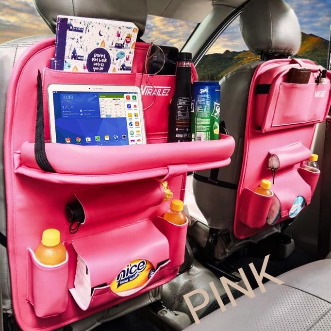 tas jok mobil belakang.