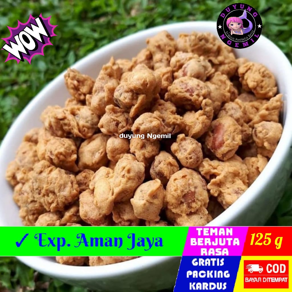 

Kacang Bandung 125g / Kacang Medan - Duyung Ngemil - makanan ringan jajanan jadul camilan termurah jajanan murah cemilan sehat snack kiloan