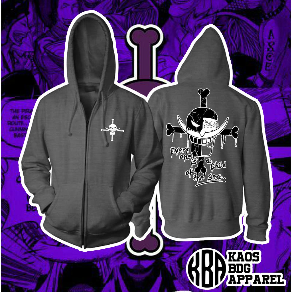 hoodie sweater jaket shirohige logo