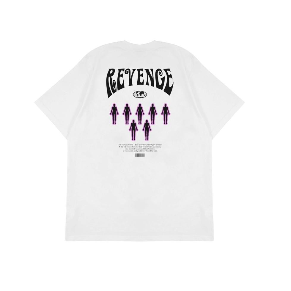 REVENGE TEES WHITE -DOPEMILES R53T