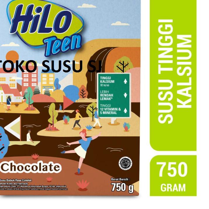 

[KODE FWIBF] HILO TEEN VANILLA CARAMEL CHOCOLATE 750 gram /750GR/VANILA/COKLAT