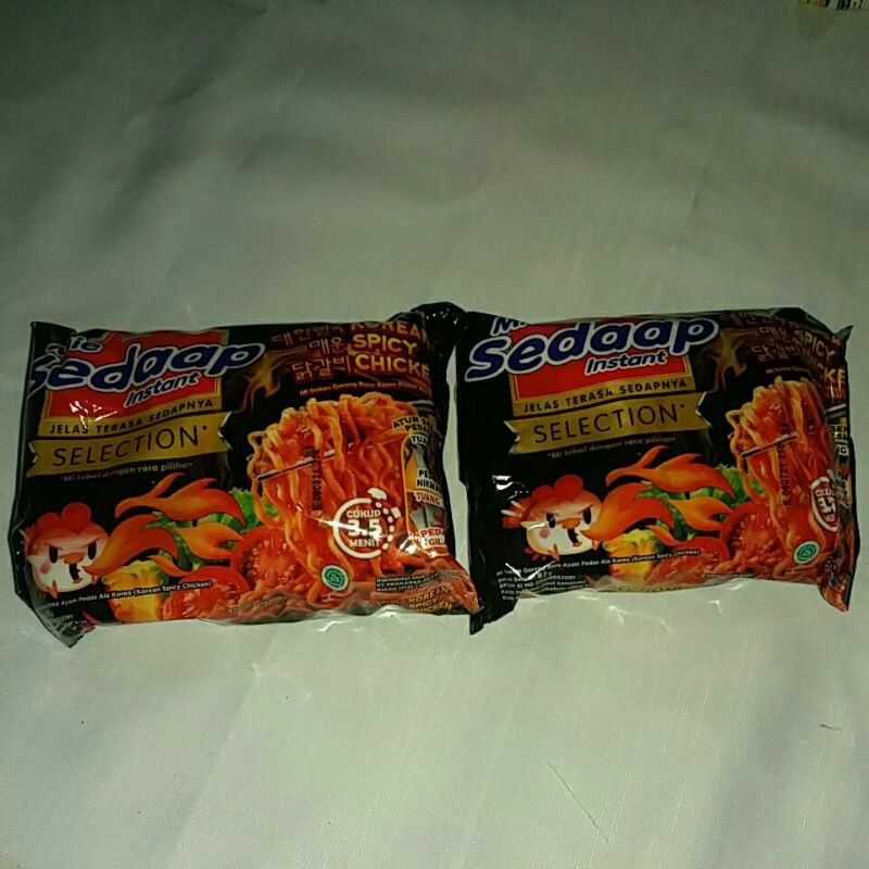 

Mie Sedaap Korean Spicy Chicken