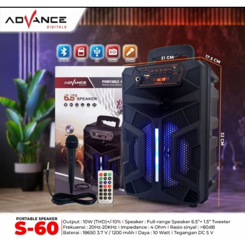SPEAKER ADVANCE S60 MEETING 6,5 " inch S60