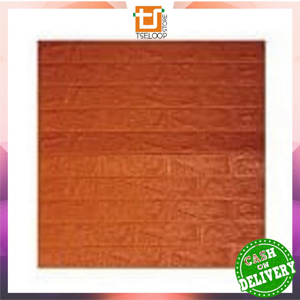 OFM-C206 Wallpaper Dinding Foam 3D Kecil Motif Batu Bata / Walpaper Stiker Dinding Dekorasi Kamar-Batu Bata ORANGETUA