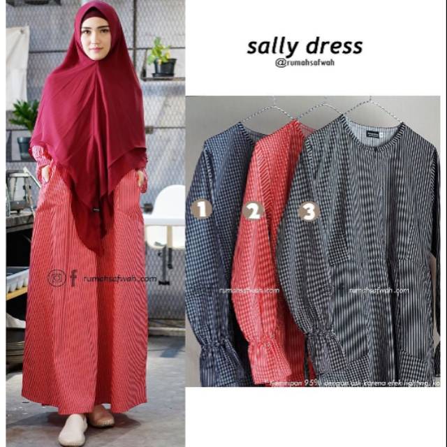 SAILY DRESS DARI RUMAH SAFWAH || ORIGINAL RUMAH SAFWAH || GAMIS TREND TERKINI