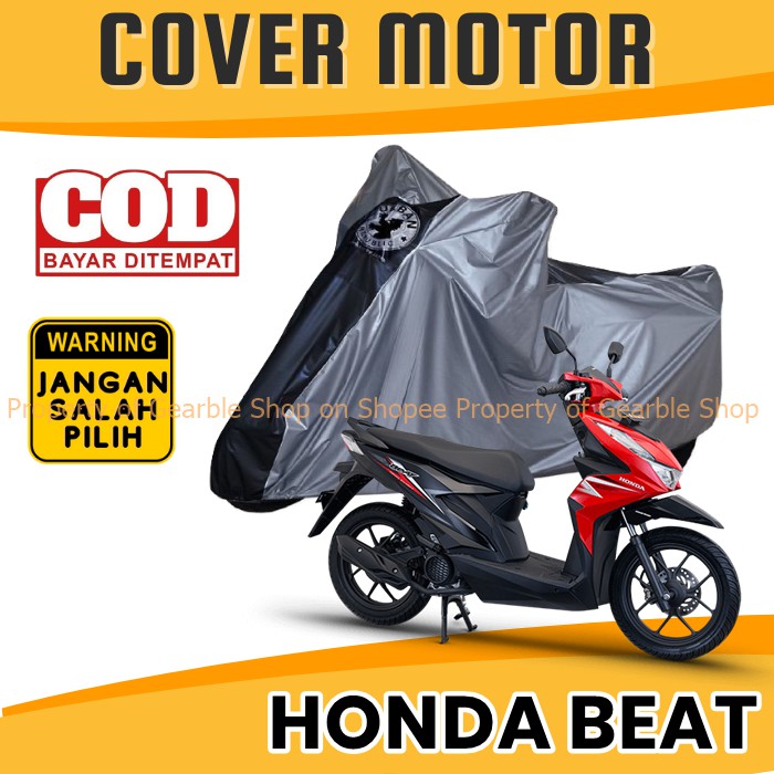Sarung Motor Beat Waterproof Cover Motor Beat Anti Air Penutup Motor Beat Mantel Motor Beat
