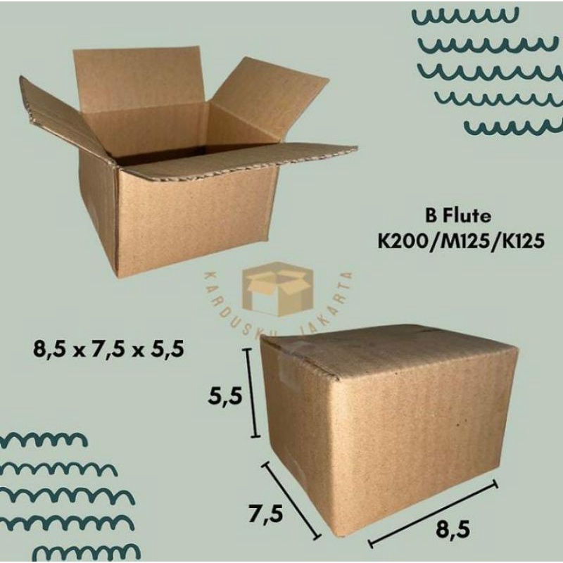 

BOX / KARDUS PACKING UKURAN 8,5 x 7,5 x 5,5 cm