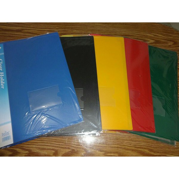 

Clear Holder 60 Lembar Folio/ A4 Felix atk
