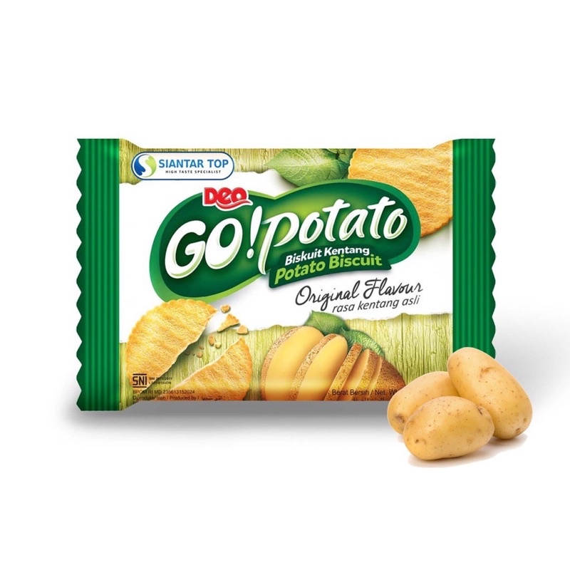 Jual Go Potato Renceng 1 Renceng Isi 10 Pcs Shopee Indonesia