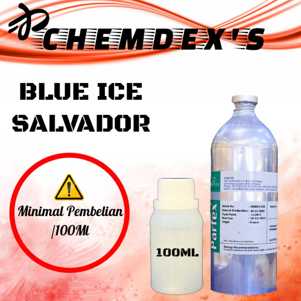 Bibit Parfum Murni BLUE ICE SALVADOR (POLAIRE) // PARFEX // 100ML || parfum blue ice || parfume