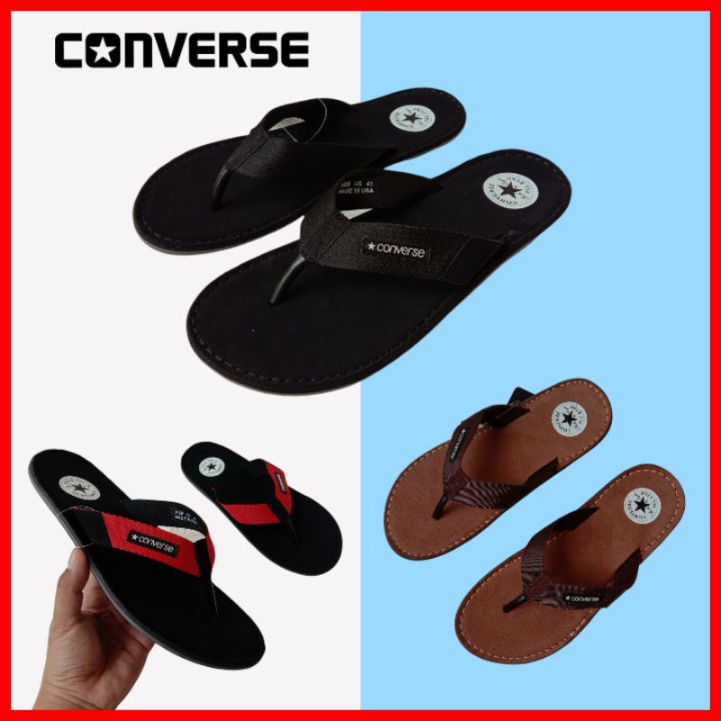 SANDAL JEPIT CONVERSE_PRIA KASUAL / SENDAL COWOK PROMO / SANDAL DISTRO LAKI-LAKI