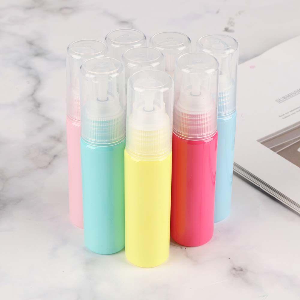 [Elegan] Botol Spray 50ml Candy Color Lotion Shampoo Daily Life Botol Parfum