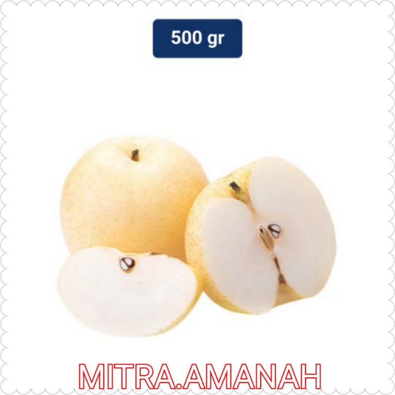 

BUAH PEAR FRESH 500GR