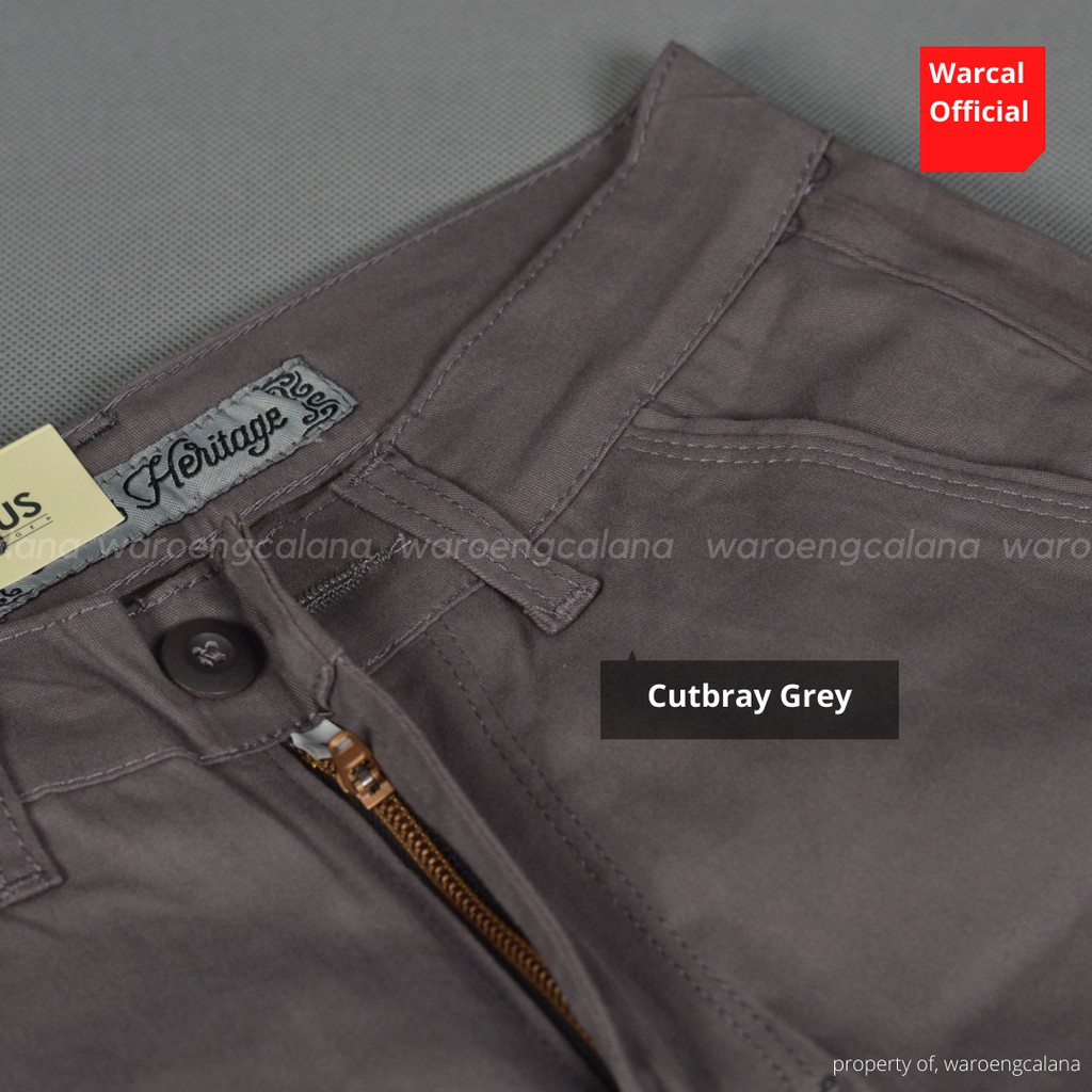 Varius Celana Cutbray Chino Grey