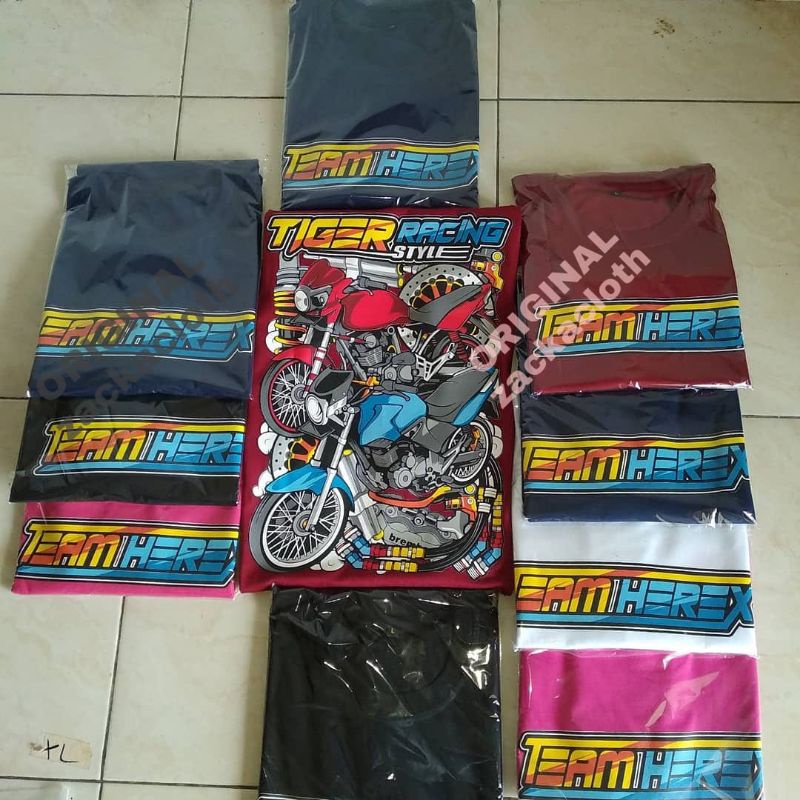 kaos motor tiger/kaos tiger/kaos tiger herex/kaos tiger racing/kaos tiger style/kaos pria distro/COD