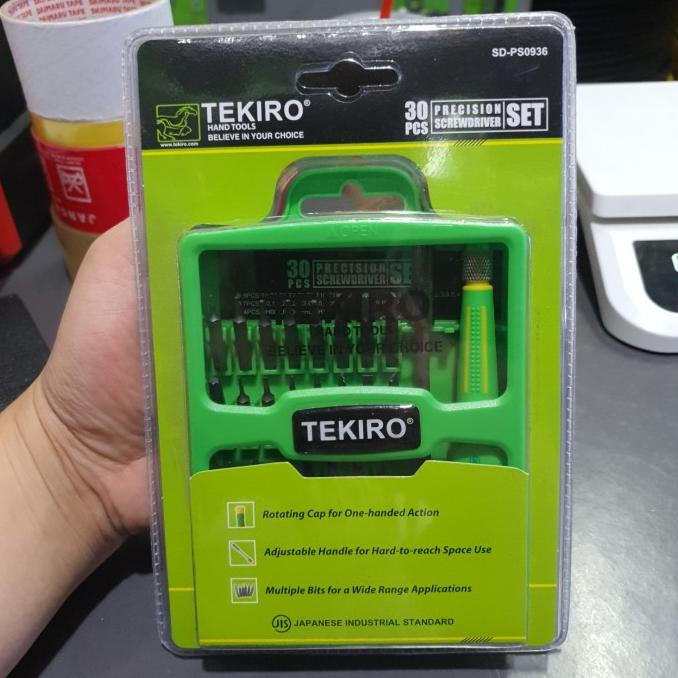 Obeng Presisi Set 30 Pcs Tekiro / Obeng Hp