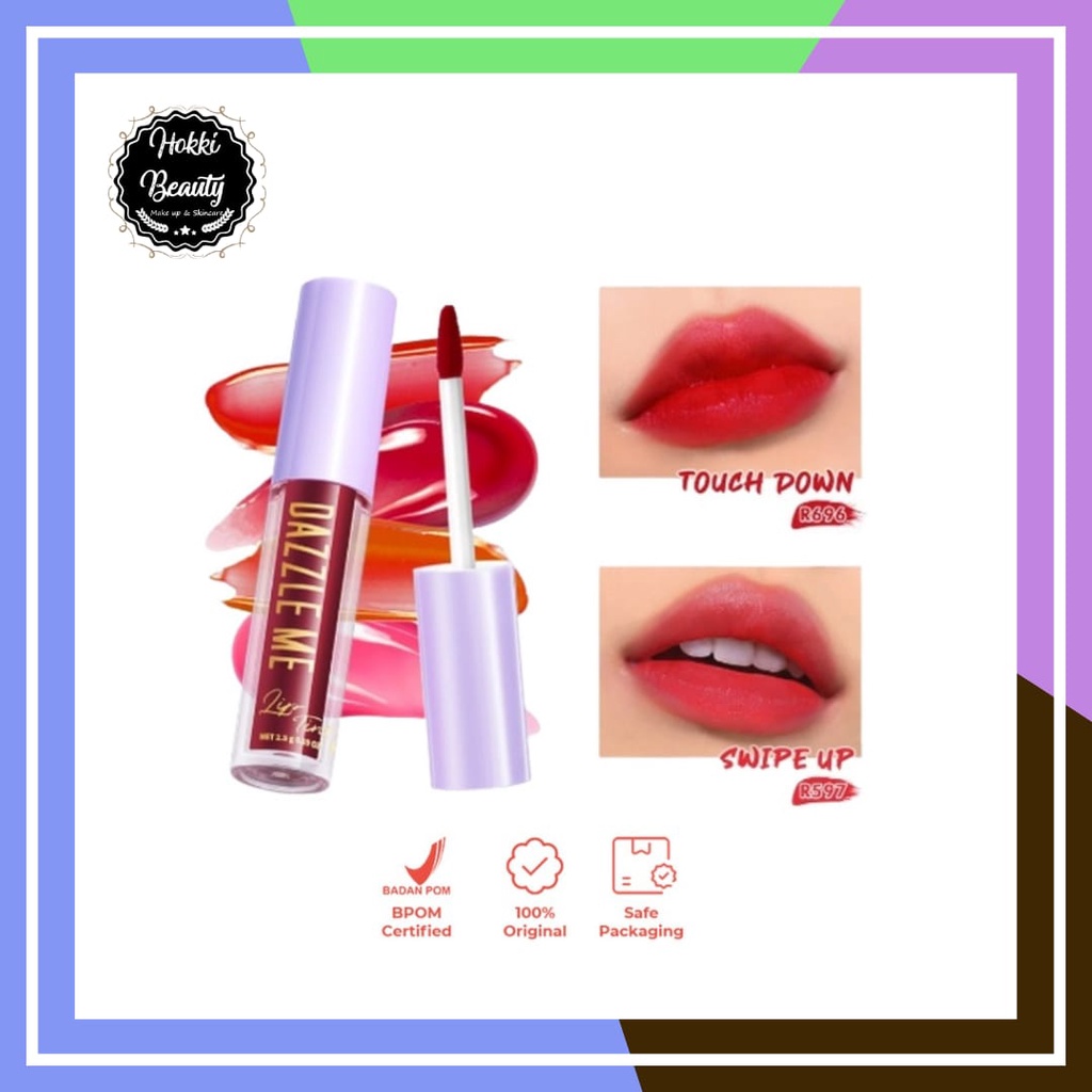 DAZZLE ME Ink-Licious Lip Tint | Mattedorable Long Lasting Liptint Hyper Moisturizing Lip Stain