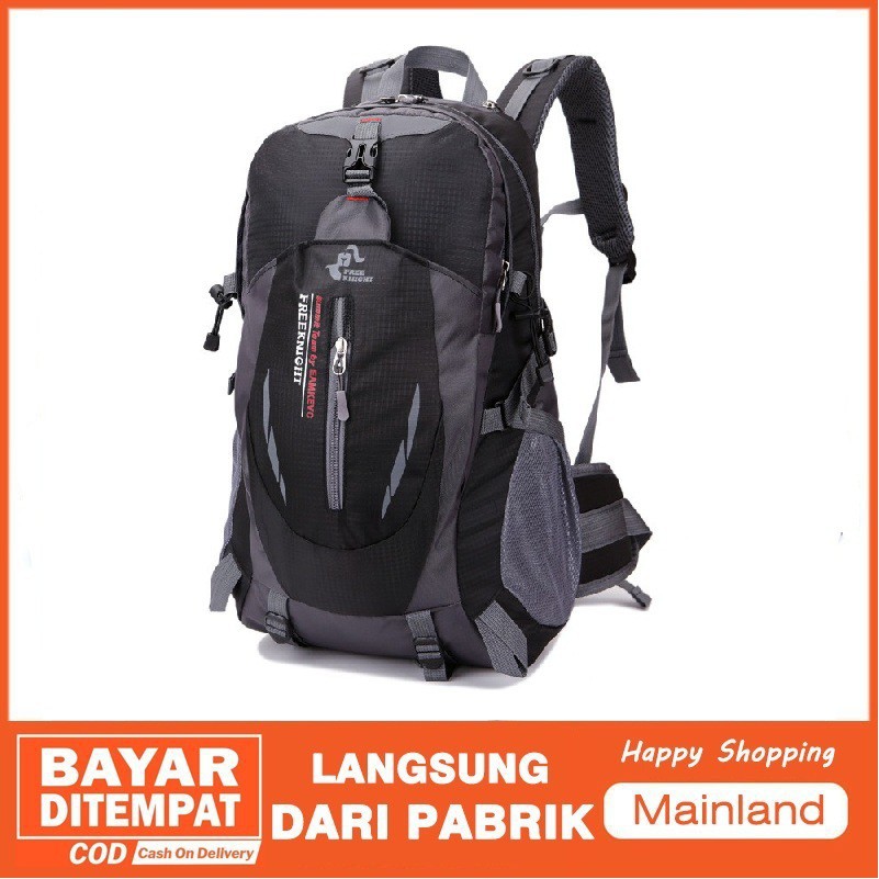 Mainland 40L Tas Gunung Hiking Travel Climbing Backpack Tas Ransel FreeKnight TFK01-A