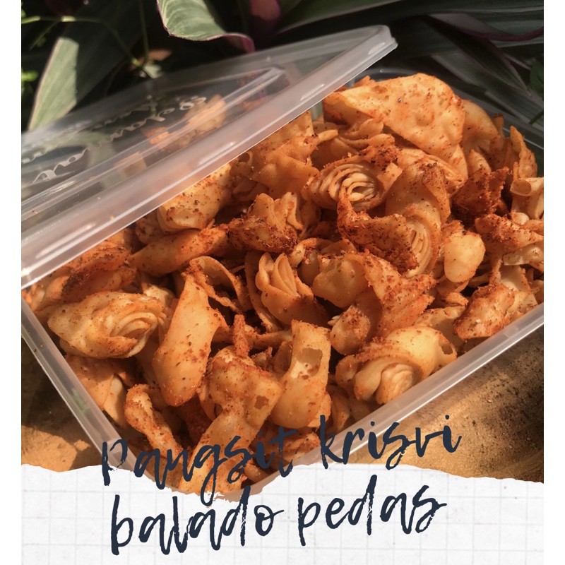 pangsit krisvi 100gram | pangsit goreng | keripik pangsit